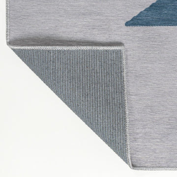 Chayton Minimalist Geometric Machine-washable Area Rug